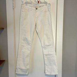 Banana Republic White Jeans